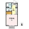 コンフォート玉名 1Kの間取り