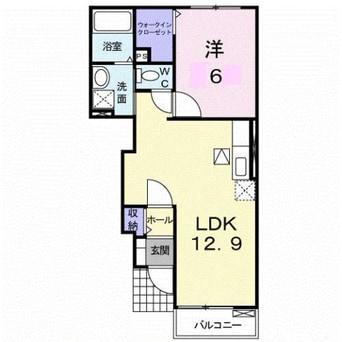 間取図 パル・ガーデン　６