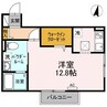 ディア・スタイル 1Rの間取り