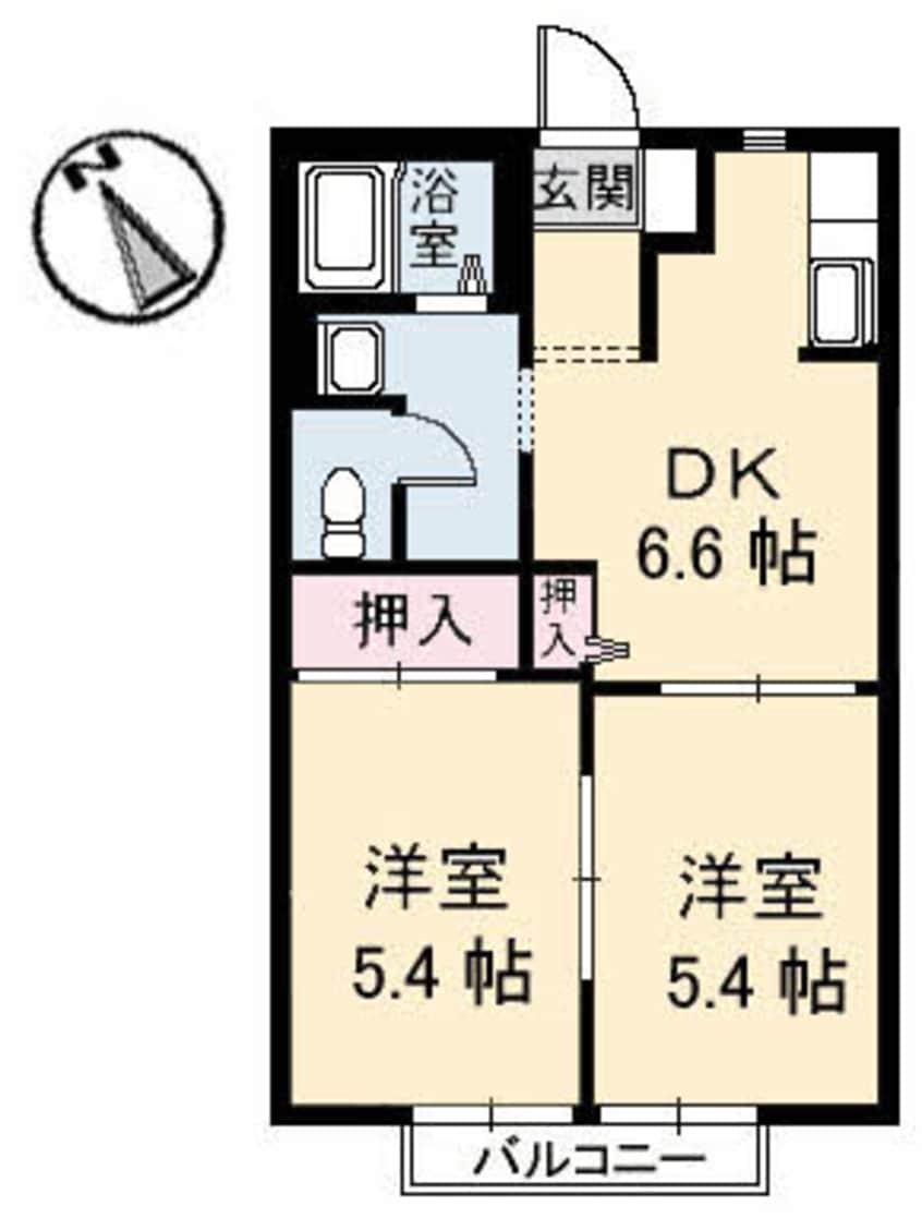 間取図 フレグランス佐野