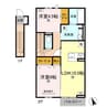 ファースト・メゾン 2LDKの間取り