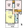 アーバンハイツ ２８　C棟 2LDKの間取り