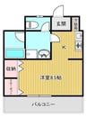 リモージュ 1Kの間取り