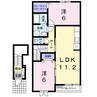 ｃａｓａ　ｐｒａｔｏ 2LDKの間取り