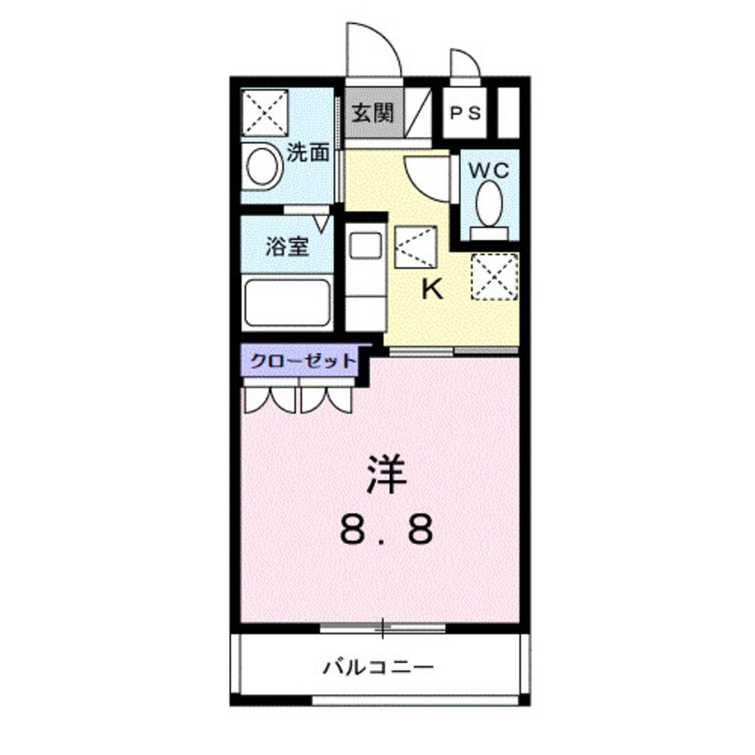 間取図 グランシャリオ