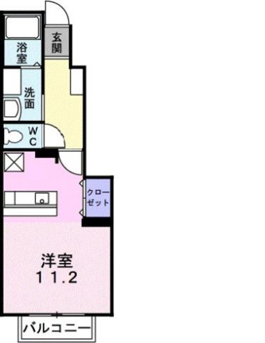 間取図 バレーフィールドⅡ