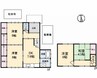木太町戸建て　３棟 １号室 4DKの間取り