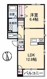 ベレオたまも 1LDKの間取り