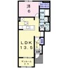 アンジュ・Ｙ 1LDKの間取り