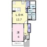 ブライトタウンＭーⅠ 1LDKの間取り