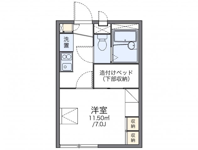 間取り図 レオパレスＨ・Ｙ・Ⅲ