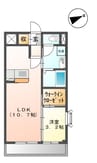 レマーレⅡ 1LDKの間取り