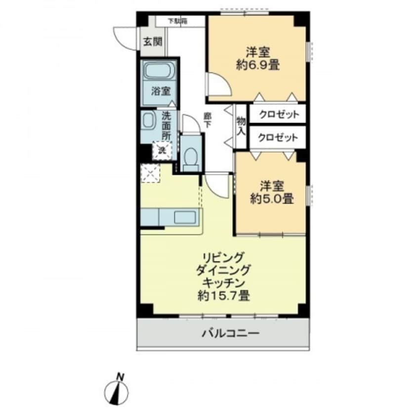 間取図 ピュアタウンエンジェル
