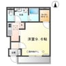 グランチェスタⅢ 1Kの間取り