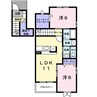 サンシャイン２１ 2LDKの間取り