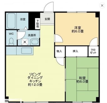 間取図 フォブール八幡