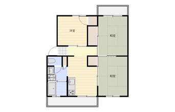 間取図 ラ・トゥール高松町　F1