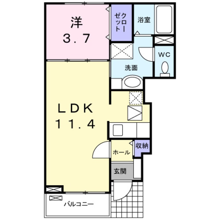 間取図 エスポア