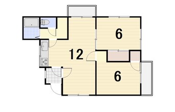 間取図 ファーマランドF2