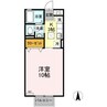 シャインポート屋島Ｅ棟 1Kの間取り