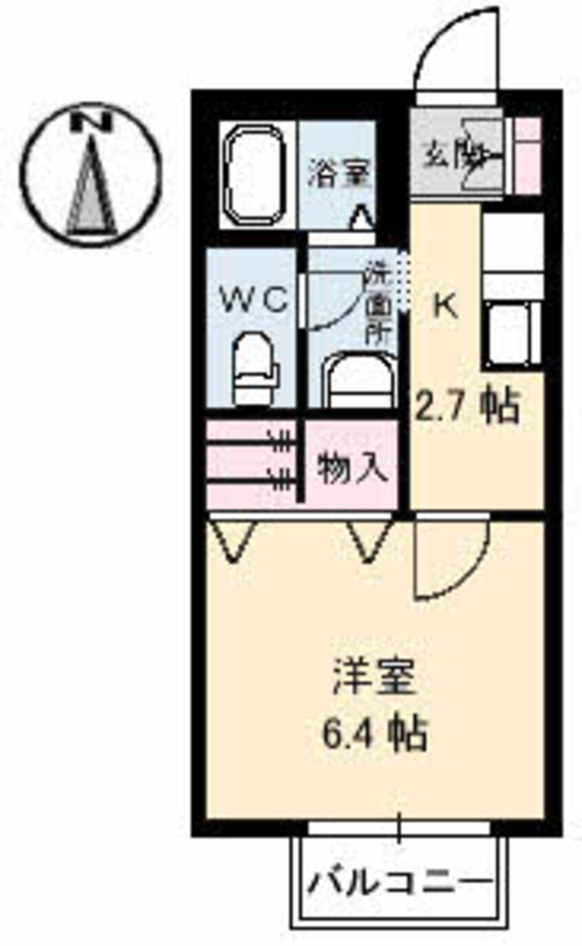 間取図 サンフラワーハイツ