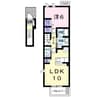 ハッピー・レモンＣ 1LDKの間取り