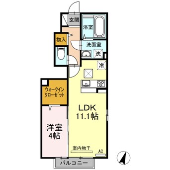 間取図 ブランノワール前塩屋