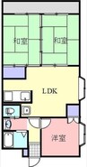 岩藤マンション 3LDKの間取り