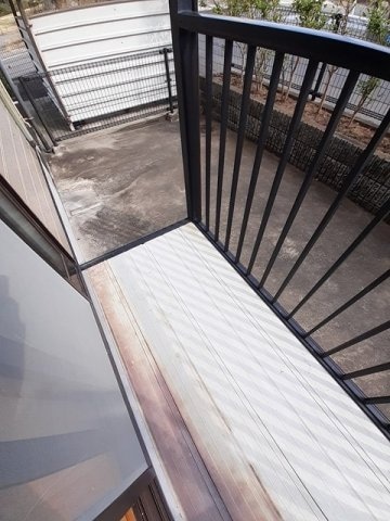 お庭が付いています メゾンジャルダン黒嶋Ａ