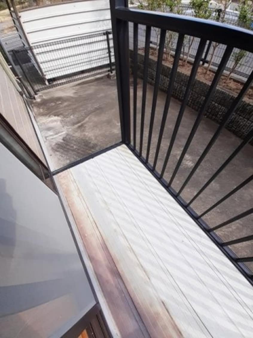 お庭が付いています メゾンジャルダン黒嶋Ａ