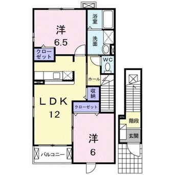 間取図 ロイヤルスクウェア　一宮Ⅲ