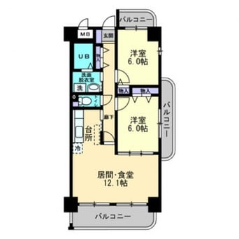 間取図 メゾンプロスペール