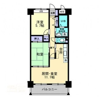 間取図 メゾンプロスペール