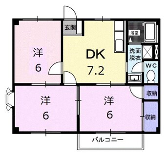 間取図 ハイツトミー