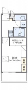 予讃線・内子線/高松駅 バス:11分:停歩6分 3階 築18年 1Kの間取り