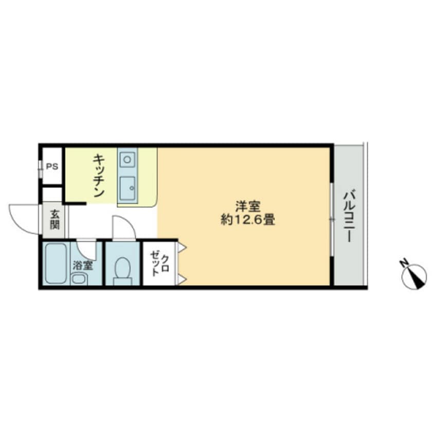 間取図 ビブラン宇多津