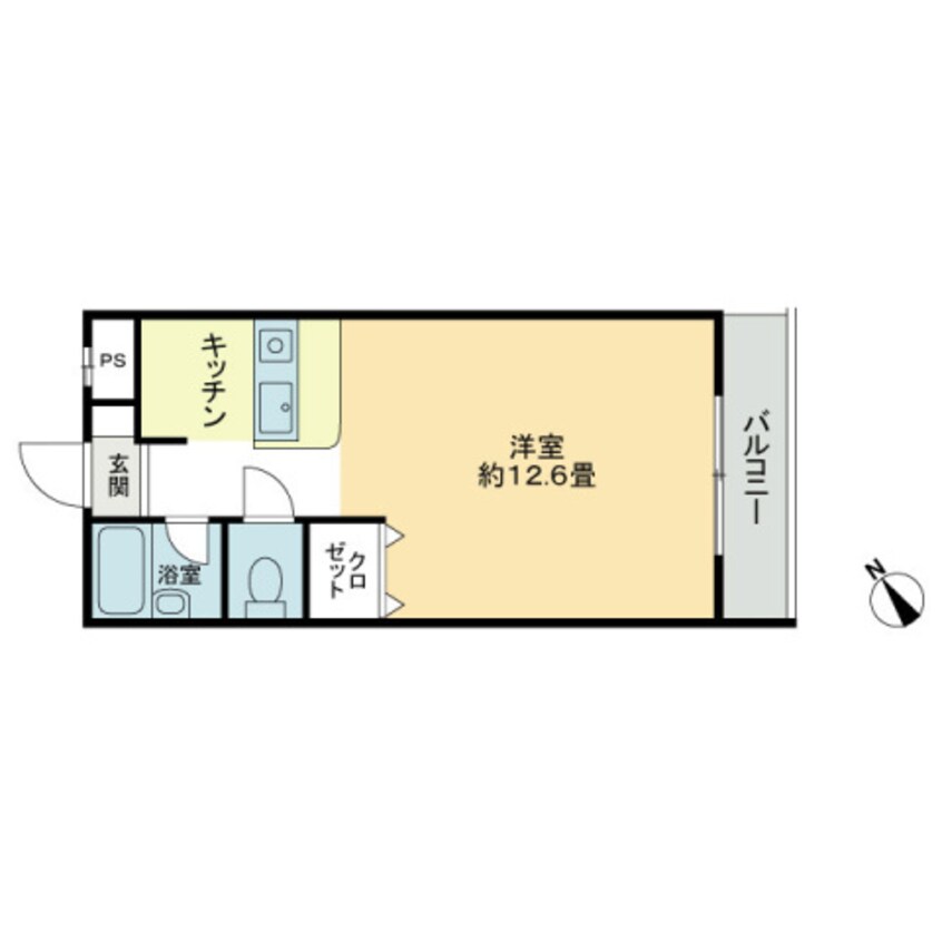 間取図 ビブラン宇多津