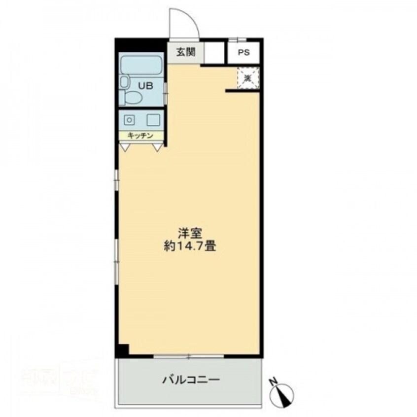 間取図 ビブラン宇多津