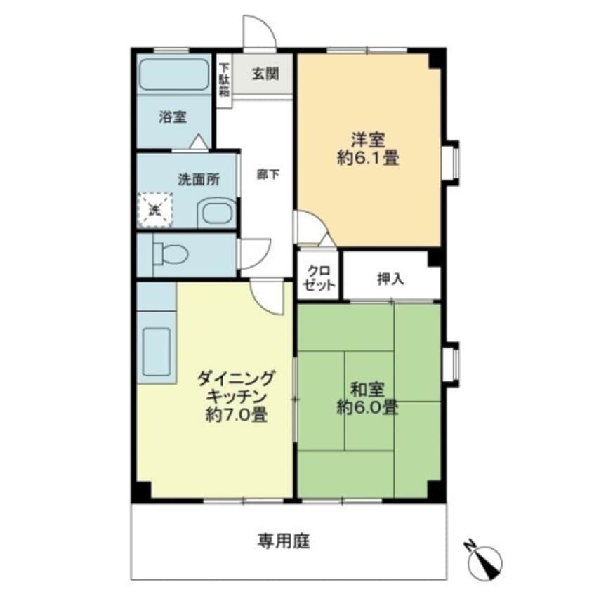 間取図 フォブール本大