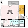 ディア・スタイル 1Rの間取り