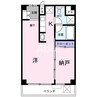 コリドールベルエア 1LDKの間取り