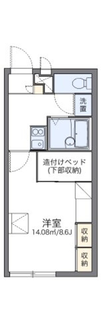 間取図 レオパレス大町