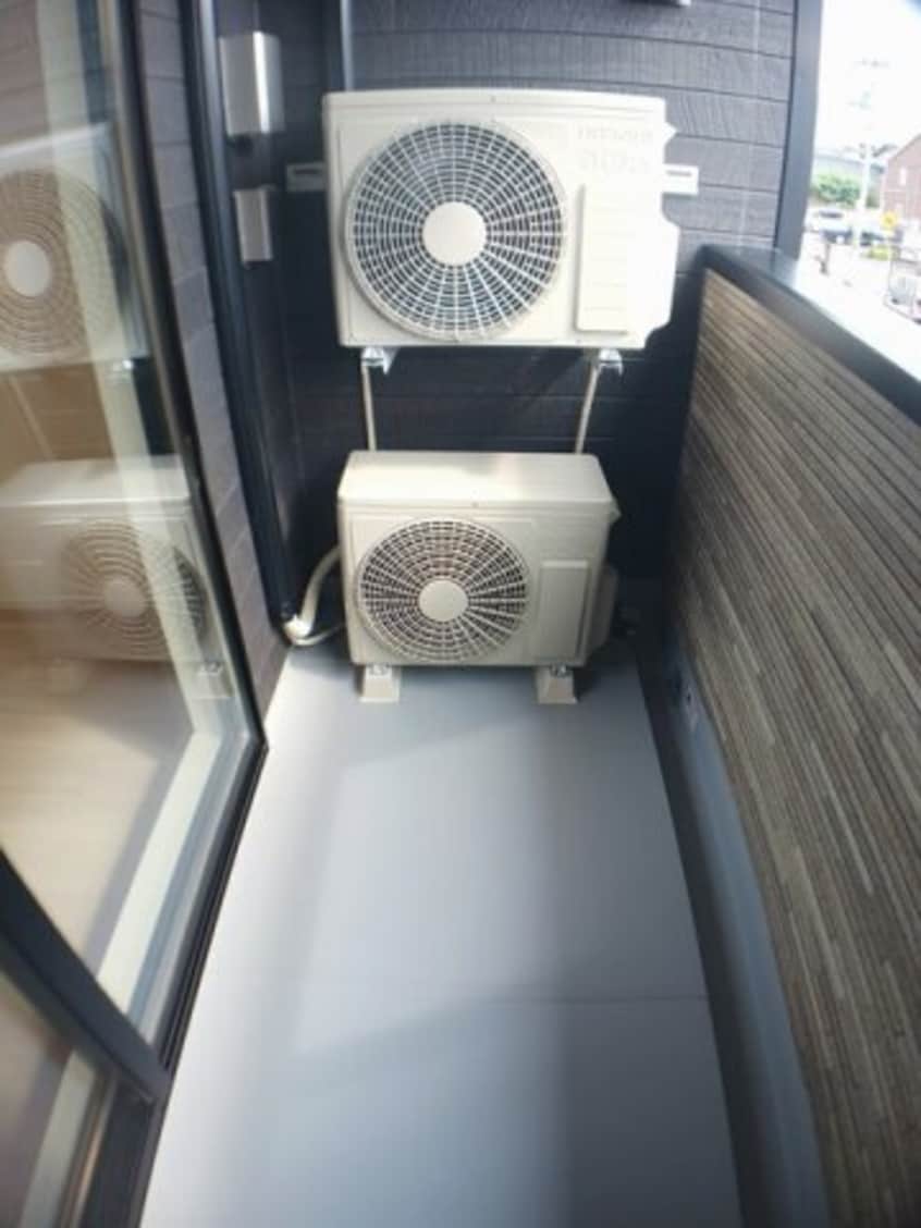 開放的で明るい空間を演出してくれるバルコニーです メゾン・ミクニⅠ　Ｂ