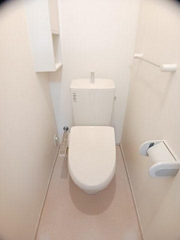 ゆったりとした空間のトイレです 未来