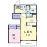 サンルート堂山Ａ 1LDKの間取り