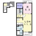 クラール元山駅前Ａの間取図