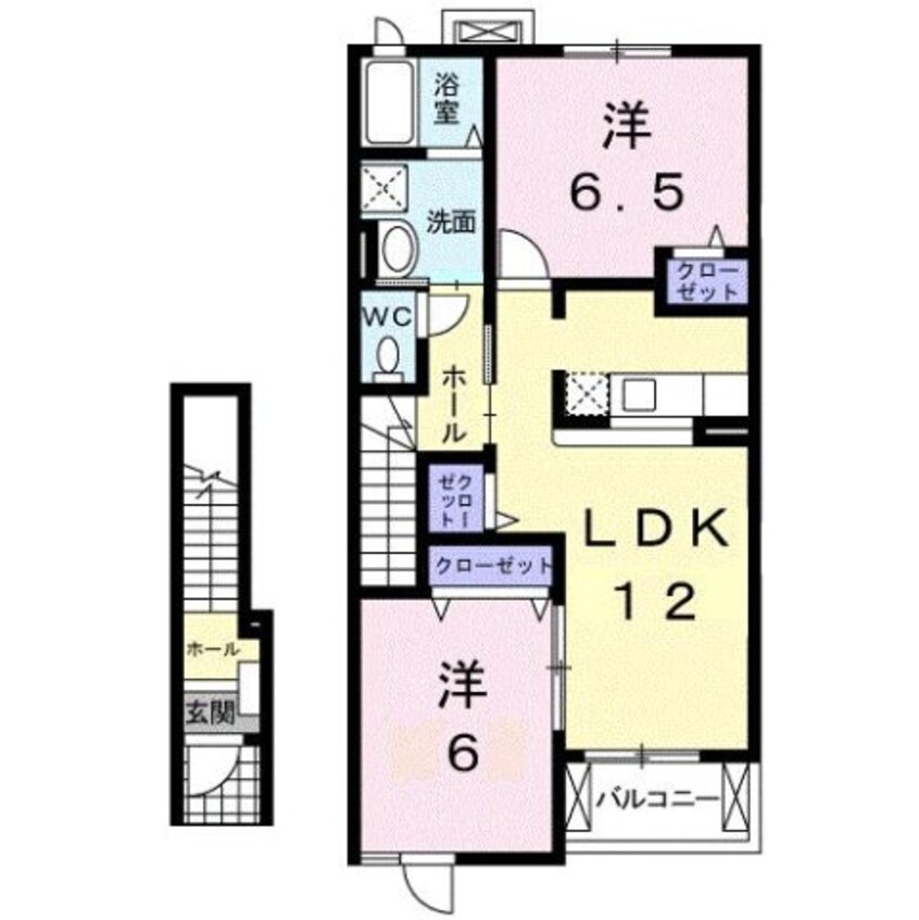 間取図 グランデ　カーサＡ