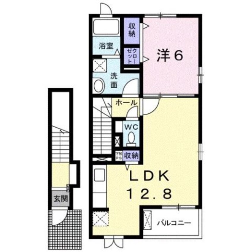 間取図 フェリーチェＮ　Ⅱ