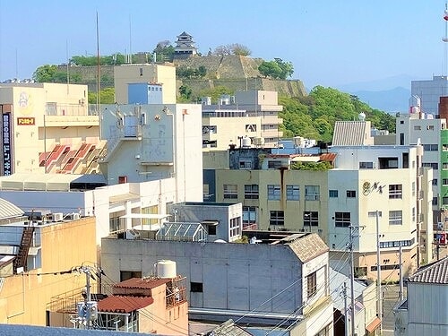 バルコニーからの眺望 アルファライフ丸亀駅前