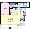 サン　フィオーレ元山Ａ 1LDKの間取り